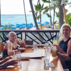 Love from the Aussies ❤️
We are just so lucky to have met Sandy and shared in her warmth, humour and fun.  I personally (Kate) will never forget margaritas and dancing in the day club at Palm Springs with her. We cherish all the memories  Hawaii was very special xoxoxi - Kate, Scott, Terry and Gayle