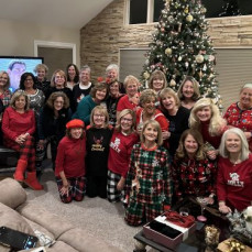 Paul VI class of 71…. Girls Christmas party December 11 2023. Maryanne was so full of life ! Rest in Peace Maryanne.  - Pat Townsend