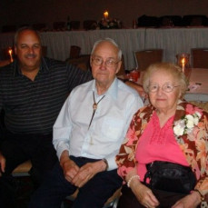 The most amazing grandma and grandpa with their loving son!  - Jenna Kekula