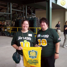We spent many Packer games together..all for a good cause.  Tina was always about the cause - Rene Sacheck