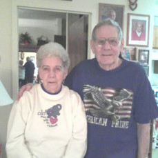Grandma Penasa and Grandpa Van Price - Terry Dawson