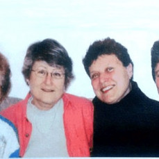 Photo taken when Carla and I visited Aunt Emily and Jan in 2006.  We all looked a bit younger then! - pat gleich